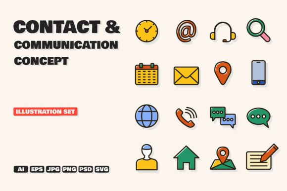 Contact Communication Icon