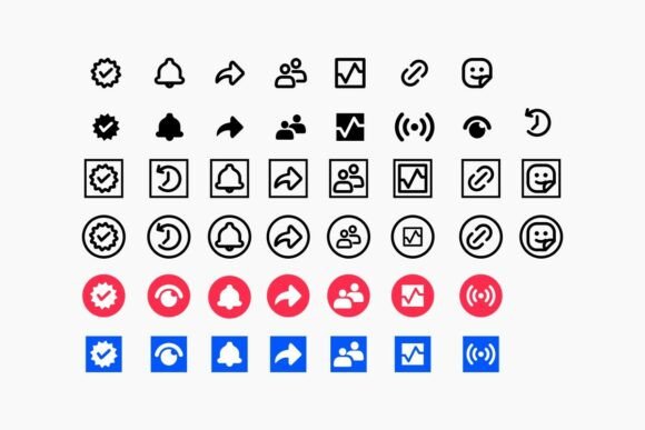 Diverse UIUX Icon Set for Web and Mobile