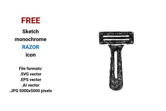 FREE Sketch Razor Icon: Graphics Freebie Review