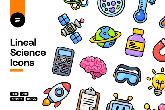 Science Icon Set: Graphics for Modern Branding