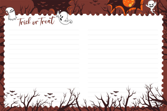 Trick or Treat for KDP Interior Notes: Graphics for Real Local Branding